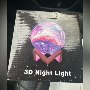 New 3D Nightlight.   Never used.